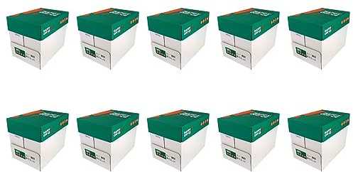 Drucker-/ Kopierpapier Happy Office: 80 g/m², A4, 25.000 Blatt, weiß - schnell und staufrei drucken