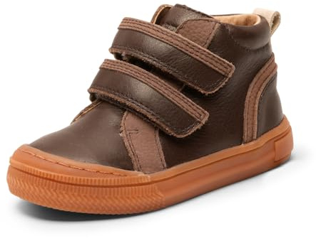 Bisgaard Unisex barn Cuba kardborrband sko, BRUN, 23 EU