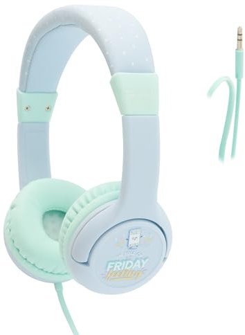 WONDEE Mr Wonderful Regalos, Oportunidad Auriculares Niños de Diadema y Límite de Volumen de 85 DB - Cascos Mr Wonderful Regalos para Niños y Niñas
