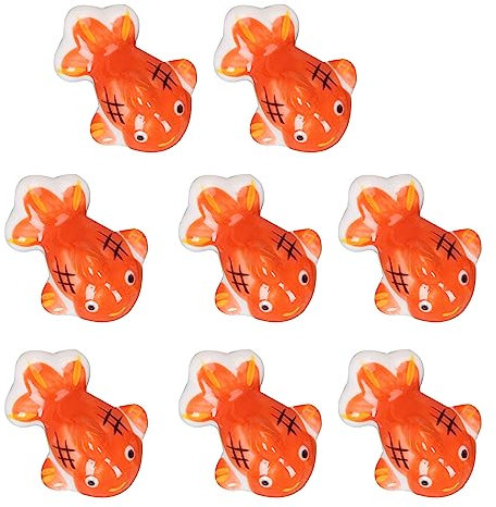 8 supporti per bacchette e cucchiai, poggiaposate, poggiaposate, per pesce, bacchette, forchetta e poggiapolsi da cucina