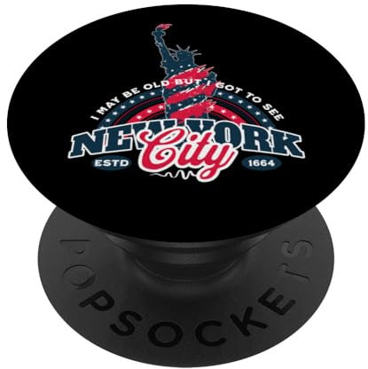 I May Be Old But I Got to See the USA PopSockets mit austauschbarem PopGrip