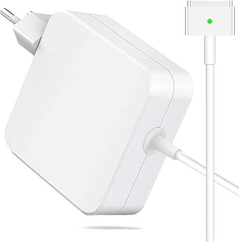 Lerobo 60W T-Tip Caricatore, Compatibile con MacBook Pro Caricatore, per MacBook Air 11 e 13 pollice, A1425, A1435, A1502, A1465 Modello, 60W/45W Computer portatile T-Tip Adattatore di alimentazione