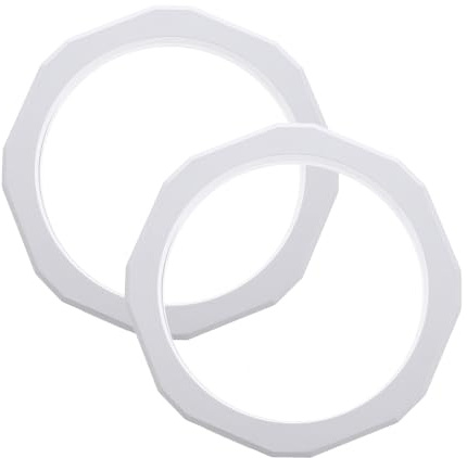 BESTonZON 2 Stück 3D Schweberahmen Schmuck Displaybox aus Transparentem PE Material Flexible Membran Push to Open Schmuckständer für Münzen und Medaillen
