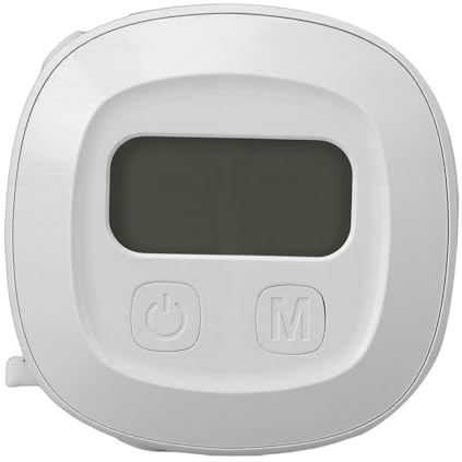 Omquot Intelligentes Körpermaßband, Automatisch Einziehbares LED-Display, Tragbares Intelligentes App-Tracking-Fitness-Messgerät