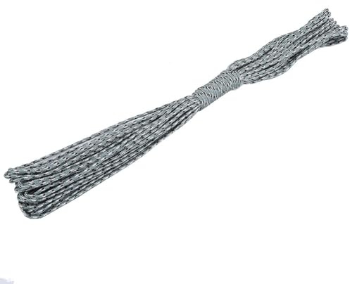 Paracord Outdoor, Hochwertiges Paracord Seil, Outdoor Bindeseil, 2mm Durchmesser, 15 Meter Länge, Für Camping, Klettern, Wandern, Survival, Fishing
