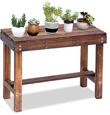 KDDEON Blumenständer Massivem Holz,Blumentreppe Bodenstehend,Pflanzenregal Blumentreppe,Balkon Wohnzimmer Indoor Außenterrasse Blumentopf Display Rack,Mehrere Größen