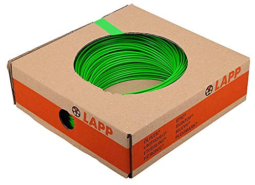 Lapp 4520124 PVC Leitung 1x6 X07V-K 6mm² Einzelader 100m Karton Grün