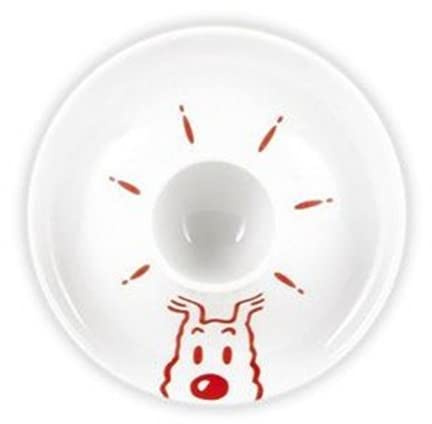 Coquetier en faïence Tintin 47326 (Milou)