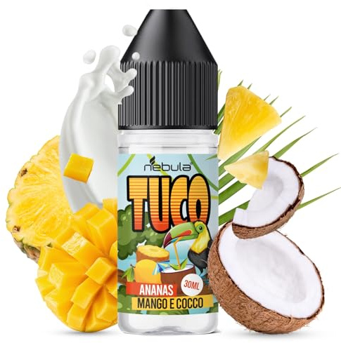 Nebula | TUCO 30mil Aroma Alimentare | Gusto Ananas mango e Cocco | Alta Qualità Made in Italy