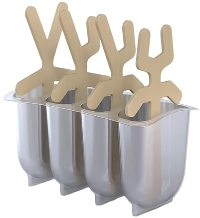 Moldes para paletas – Moldes de helado | Molde de acero inoxidable para paletas | Moldes para paletas de helado con figuras creativas, molde reutilizable para la cocina del hogar