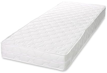 Lorelli Babybett Matratze Sweet Dream 161x62x14 cm antiallergisch Bezug waschbar, Farbe:weiß 2