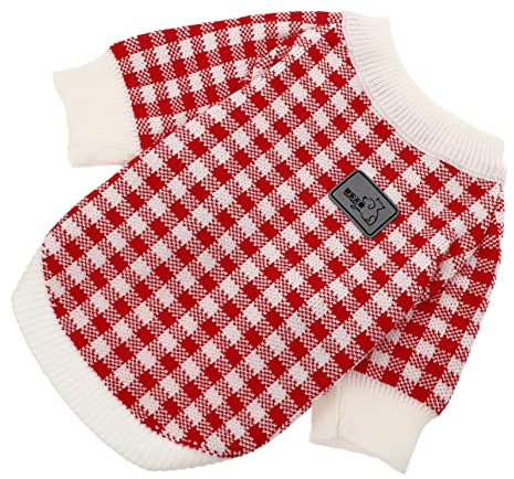BELLIFFY Pet Dog Sweater Für Winter Warmes Hundekostüm Für Partys Und Tägliche Nutzung Modischer Und Bequemer Hundepullover Für Besondere Anlässe Und Fotos