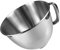 Vaguelly Recipiente para Mezclar de Acero Inoxidable batidora de pie tazón para Mezclar Fideos batidores colador Bol tazones para batidora tazón Mezclador de Acero Inoxidable Silver