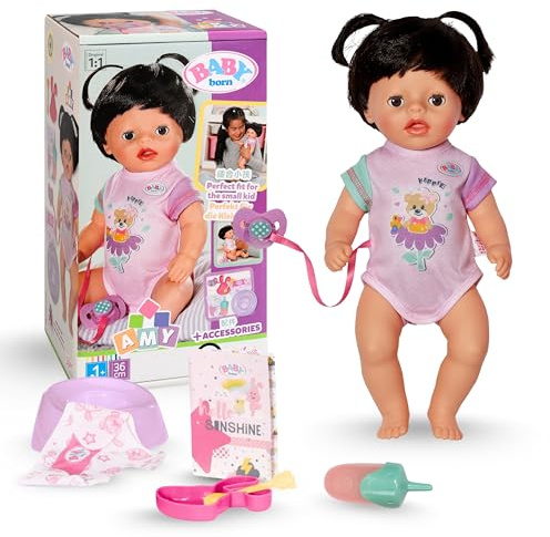 BABY Born Amy 36 cm Babypuppe mit 7 Funktionen