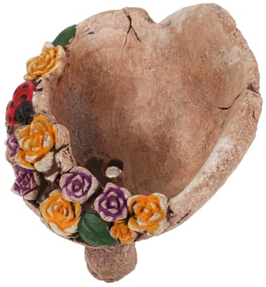 ifundom Maceta De Cemento Decorativa Maceta Creativa para Bonsái y Suculentas para Interior y Exterior para Plantas De Interior
