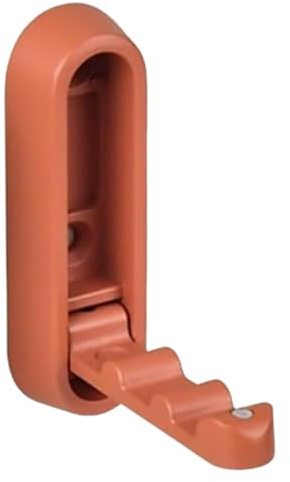 Crochets pliants – Crochets muraux de 7,3 cm, crochet pliable pour sac à dos, porte-peignoirs, support mural peu encombrant | Rangement de salle de bain, chambre à coucher, placard, buanderie
