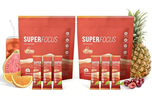 (2 sacs) Mélange pour boisson super calme | Vitamine D3 infusée | Détente et concentration | Végétalien sans OGM