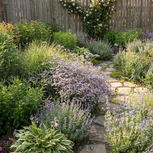Bloomique - 6er - Set - Strandflieder (Limonium latifolium) - Winterhart - Mehrjährig - Höhe 10-20 cm - 9 - cm - Topf