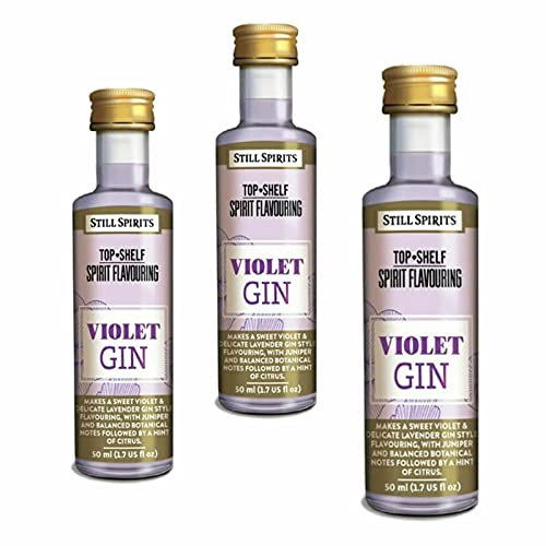 3X Still Spirits Top Shelf Violet Gin Essence Flavours 2.25L