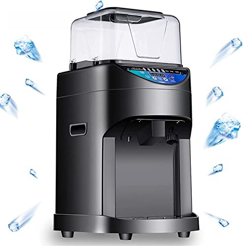 SONLED Macchina elettrica dei frantoi del Ghiaccio, Macchina Commerciale Professionale del Rasoio del Ghiaccio, velocità del Ghiaccio rasata di 10.8kg/min, frullatore Multifunzione 360W per la Cucina