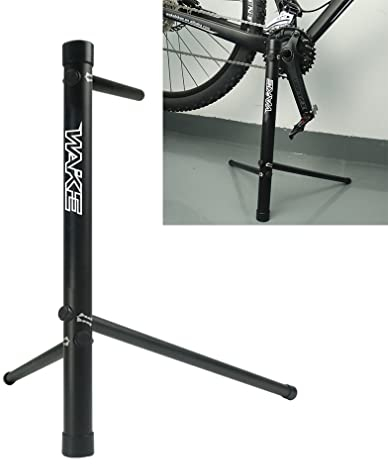 BESNIN Fahrrad-Werkständer, Reparaturständer, rot oder schwarz, Fahrrad-Reparatur-Stütze, Fahrrad-Parkständer, Stützwerkzeuge (schwarz)