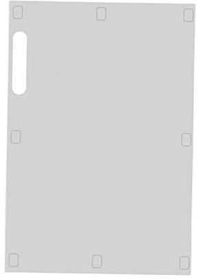 Folpus Pannello di protezione antigraffio trasparente resistente ai graffi Cat Scratch Pet Door per cani Scratch, 120 cm x 79 cm