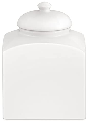 Maverton Contenitore in ceramica per merendine 3 L | Biscottiera con protezione ermetica, Organizer cucina ceramica, Barattolo per caramelle e dolci, pensiero per lei lui e loro