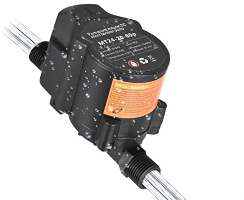 Piccola pompa sommergibile regolabile Booster Pompa Connettore Behuizing 15 Meter Piek Lift 75W Druk Water per Aanrecht Douchekop Buiten Tap (Dimensioni: US)