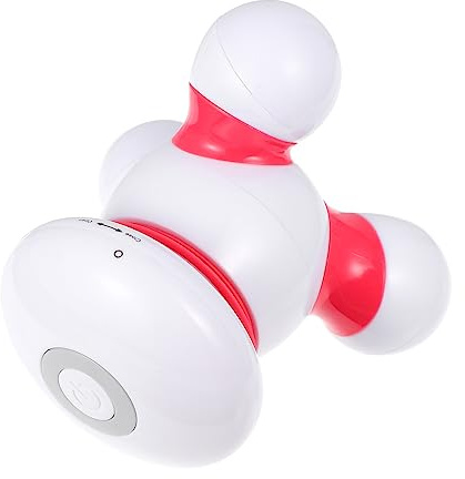 Gatuida Kleines Massagegerät Klein Vibration mit Abs Material Tragbar und Handlich für Rücken und Nackenmassage zur Gewebegesundheit im Haushalt