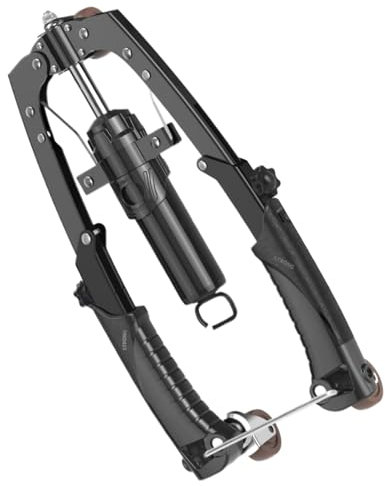 Arm Trainer, Home Gym Expander, Adjustable Hydraulic, Chest Strengthener, Bauchmuskelrad, Upper Body Workout, 22-440 Lbs, 21,26 x 11,22 Zoll, Power Resistance Trainer
