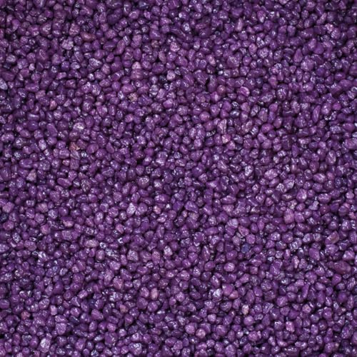 Deko-Granulat flieder als farbige Streudeko - 10 kg grober Deko-Sand Ø 2-3 mm für Gläser, Vasen