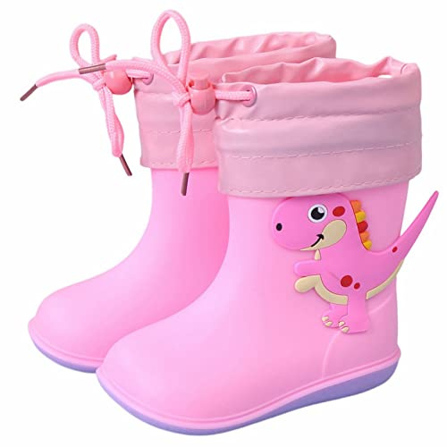 Stivaletti Pioggia Bambino Galosce Bambino Scarpe Invernali Pantofole Antiscivolo Stivali Equitazione Bambina Bimbo 35 Neonata 25 26 Bimba 23 Antipioggia Moda 22 Mediano Leggeri Gomma Con Luci Copri