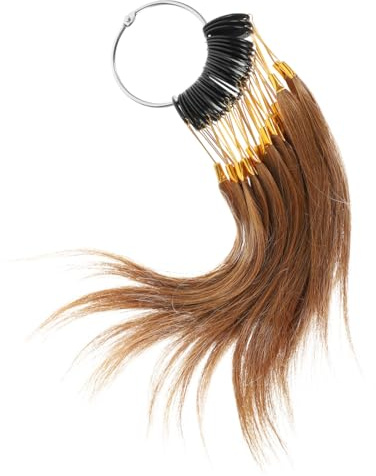 Échantillons de Mèches Capillaires 30 Pièces en Cheveux Humains | Salon et Coiffure, Stockage Longue Durée, Toucher Confortable, Usage Professionnel pour Coloristes et Formateurs