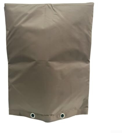 Rückflussverhinderer-Abdeckung, Winter-isolierte Schutzabdeckung für Außenrohre, Sprinkler-Ventile für Gartenbewässerungssysteme (Kaffee, 61 x 61 cm)