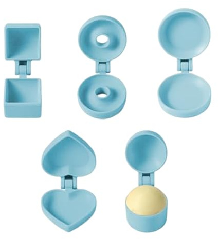 Juego de 5 moldes para cakepops con múltiples formas para hornear galletas, bodas, cumpleaños y fiestas. Moldes para cakepops con forma de bola para hornear galletas.
