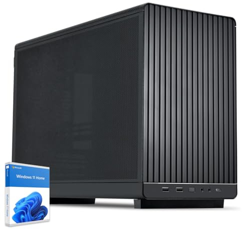 Sedatech Gaming Mini-PC • RTX 5060 Ti | AMD Ryzen 7 9800X3D | 32GB DDR5 | 2TB SSD M.2 | WLAN 6E | BT 5.3 | Win 11