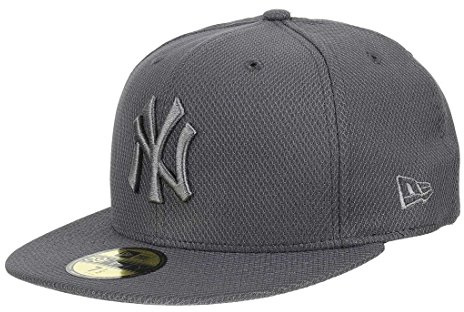 New Era York Yankees 59fifty Basecap Diamond Era Essential Grey - 7 5/8-61cm