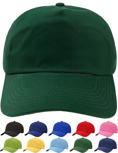 4sold Gorra de béisbol niños y niñas (Botella Verde)