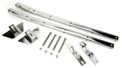 MADE IN ITALY COPPIA BRACCI STENDIBIANCHERIA FISSI - 60CM STENDI BIANCHERIA