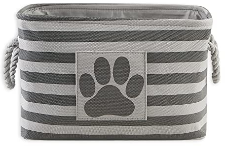 Panier de Rangement de Jouet et Accessoire DII Bone Dry Pet pour Animal Domestique, pour décoration intérieure et Utilisation Quotidienne