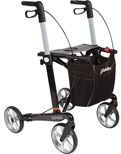 Mobilex Leichtgewichtrollator Gepard 62 cm schwarz