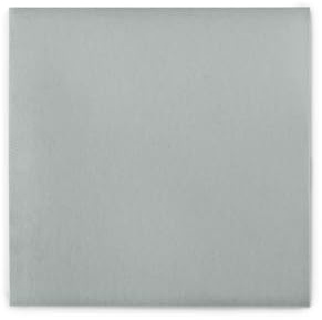 Sovie HORECA Tischdecke in Silber aus Linclass® Airlaid 80 x 80 cm – 20 Stück einseitig farbig, Rückseite weiß, Elegante Einwegtischdecken für Gastronomie, Catering & Events