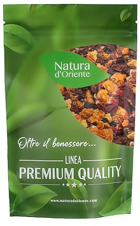 NATURA D'ORIENTE - Infuso Zenzero Arancia e Cannella 100g | Naturale 100% Senza conservanti