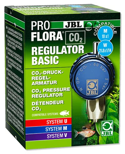 JBL ProFlora CO2 Regulator Basic Druckregelarmatur für CO2 Aquarienpflanzen-Düngeanlagen