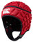 Canterbury CCC Rugby Raze Headguard, Scrum Cap, Full Coverage, Soft-Edged Chin Strap, Designed Holes Aid Ventilation, Foam Padding,Flag Red,XL