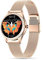 LUNIQUESHOP Montre Connectée Femme LSLUXE Brillante | Montre Tension Arterielle | Smartwatch | Montre Podometre Femme | Fitness| Cardiofréquencemètre | Montre connectée Waterproof | Or Rose