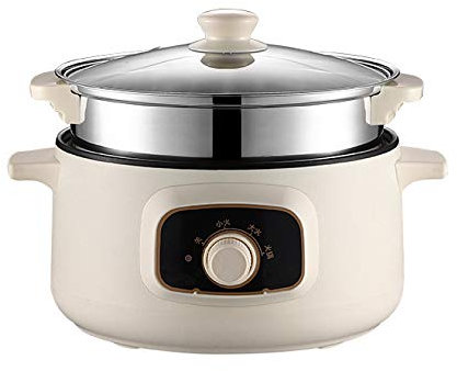 Cuociriso funzionale, Pentola a cottura lenta con protezione per lo spegnimento automatico, Cuociriso a pentola calda per uso domestico con cottura a vapore, Edizione Smart rosa da 24 cm (versione m