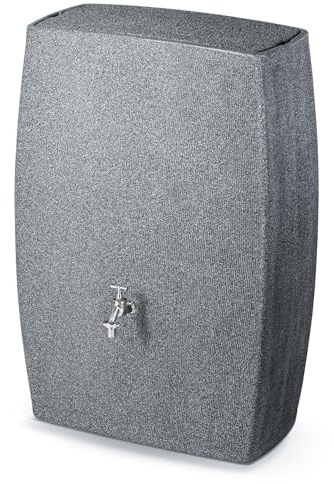 FLORANTIA Regentonne Pietra 270 Liter grau