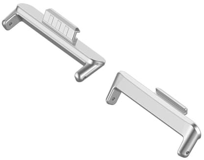 JHIALG 1 par de adaptadores de conector de correa de reloj para reloj Fit 3 accesorios de correa de acero inoxidable de 20 mm Fit3 W4b4, for Huawei Watch Fit 3