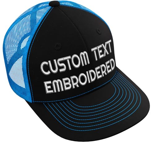 Bemaystar Personalisierte Cap mit Stickerei Text,Basecap Mit Bestickt Text,Individuelle Kappe Personalisiert Geschenk für Damen und Herren